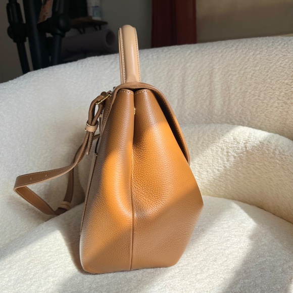 Polene Numero Un Handbag in Trio Camel - Picture 2 of 15